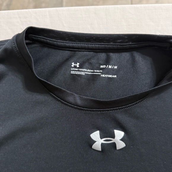 Under Armour Men's Black Short Sleeve Tee - Picture 3 of 4